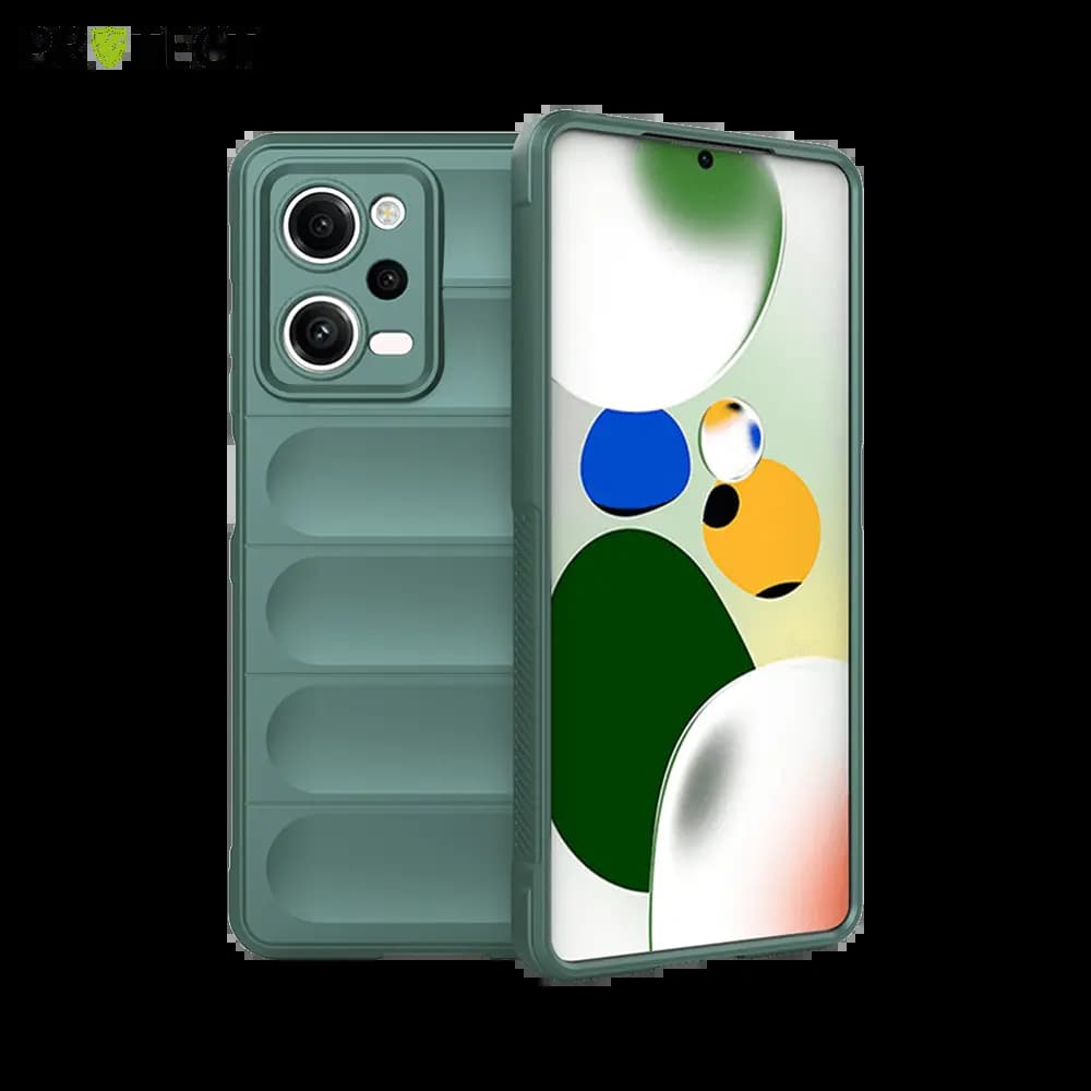 Coque de protection antichoc renforcée Xiaomi Poco X5 Pro 5G - PROTECT IX008 Vert Foncé