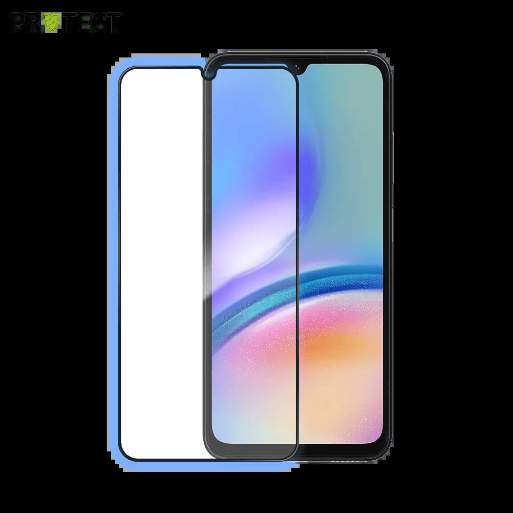 Verre trempé intégral Samsung Galaxy A05s protection écran 9H - PROTECT Noir