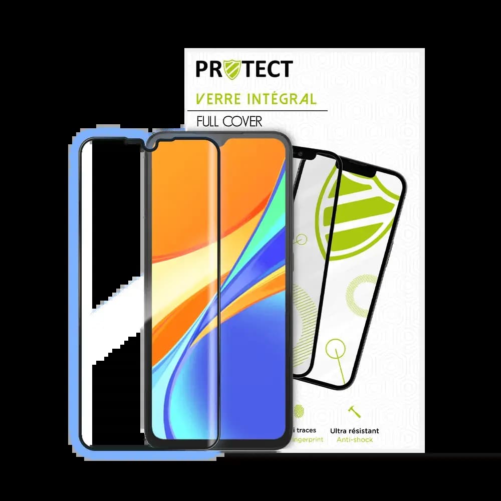 Verre trempé intégral Xiaomi Redmi 9C NFC protection écran 9H - PROTECT Noir