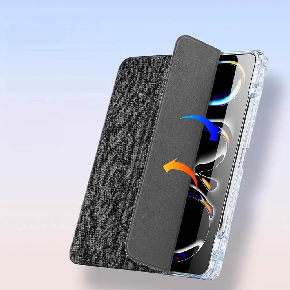 Housse de Protection Dux Ducis pour Apple iPad Pro 13" M4 (7e génération) Noir - Vue 4