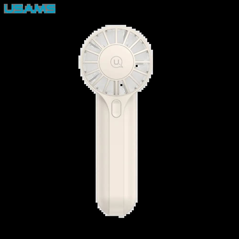 Mini ventilateur portable Usams 1200mAh - Beige