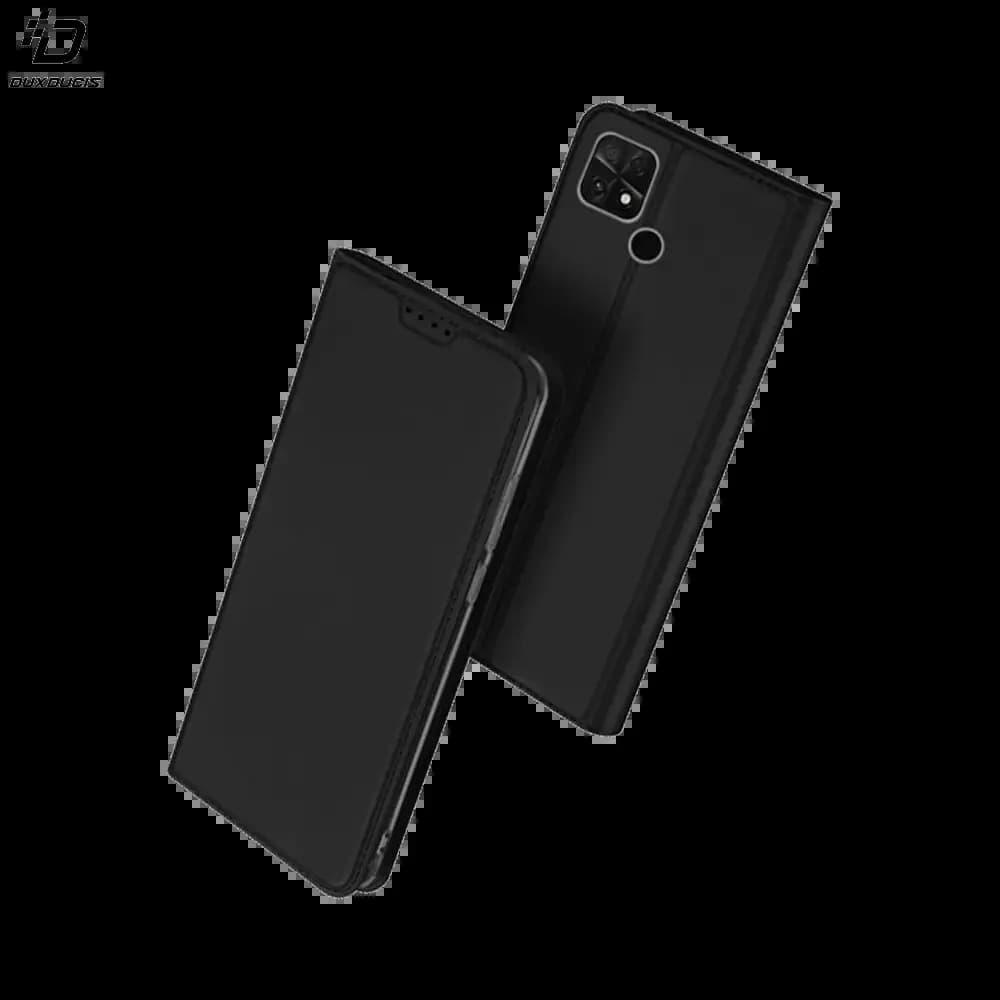 Housse folio Xiaomi Poco C40 porte-carte - Dux Ducis Skin Pro Noir