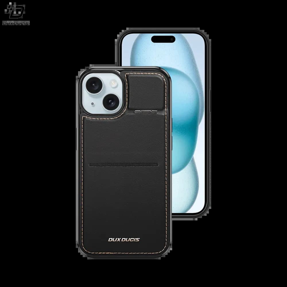 Coque de protection MagSafe iPhone 15 Plus - Dux Ducis Rafi Mag Noir