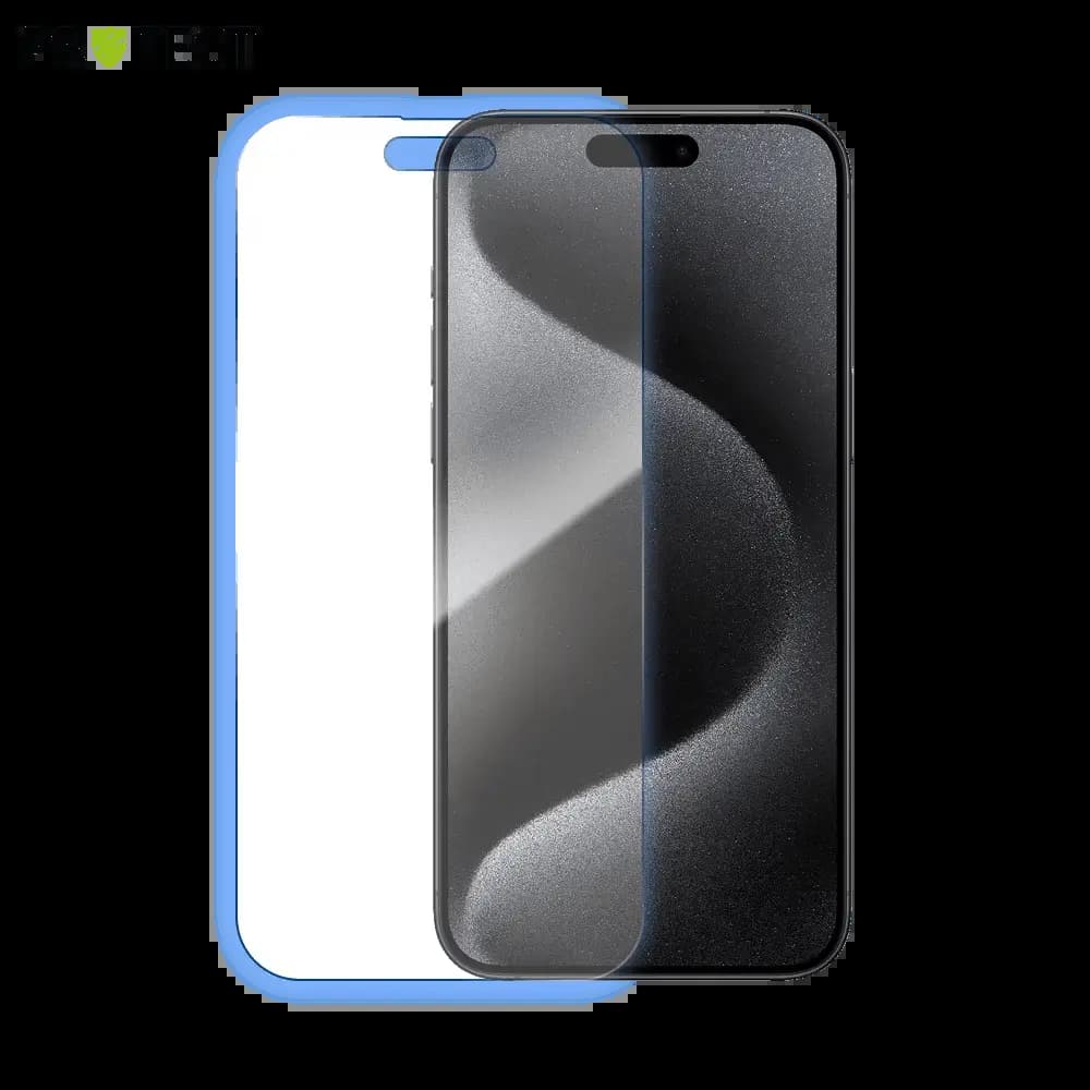 Verre trempé iPhone 15 Pro protection écran 9H - PROTECT Transparent