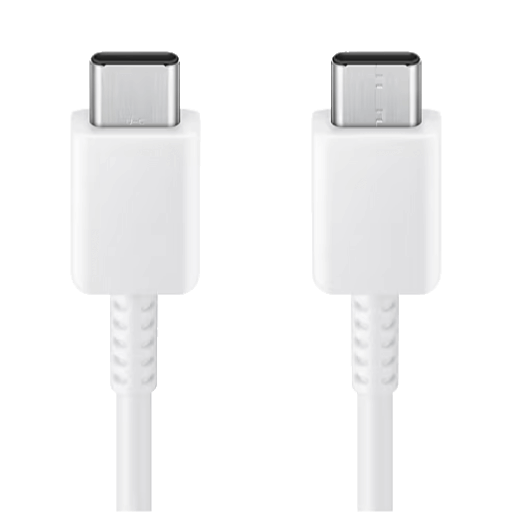 Câble Data USB-C vers USB-C Samsung 3A (1.8m) Blanc