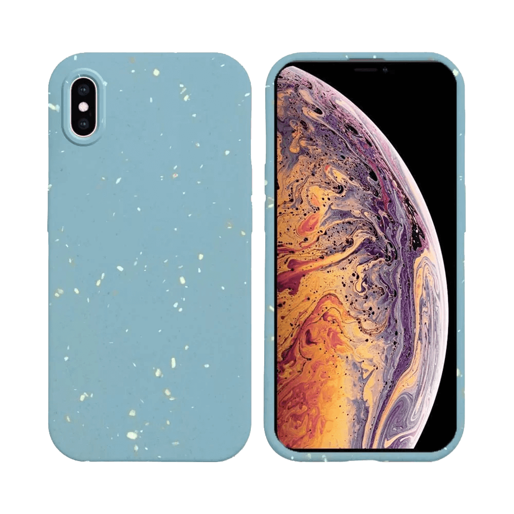Coque bio iPhone XS Max - PROTECT Bleu