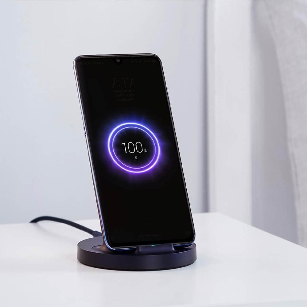 Support de charge à induction pour smartphone Xiaomi Mi 20W Noir
