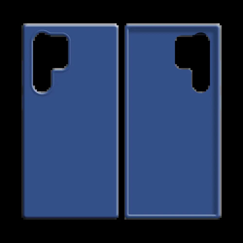 Coque silicone Samsung Galaxy S24 Ultra 5G - Bleu Marine