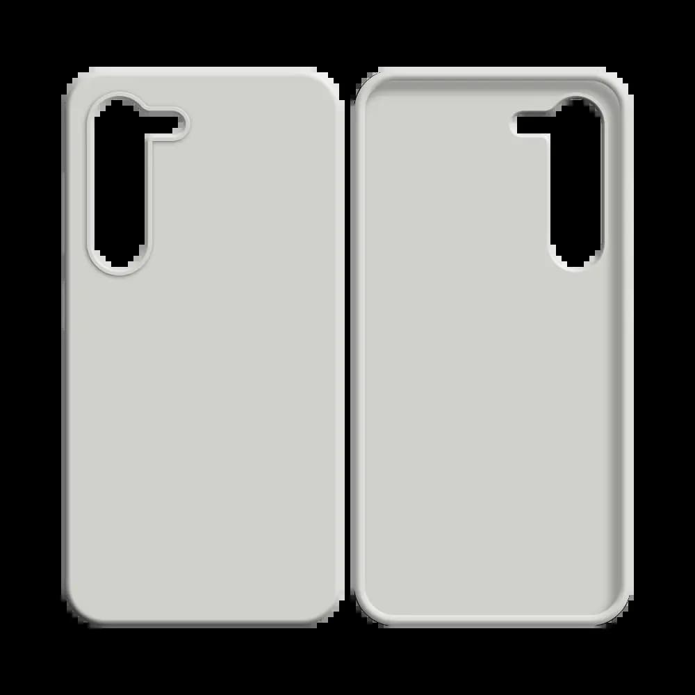 Coque silicone Samsung Galaxy S23 Plus 5G - Blanc - Vue 2