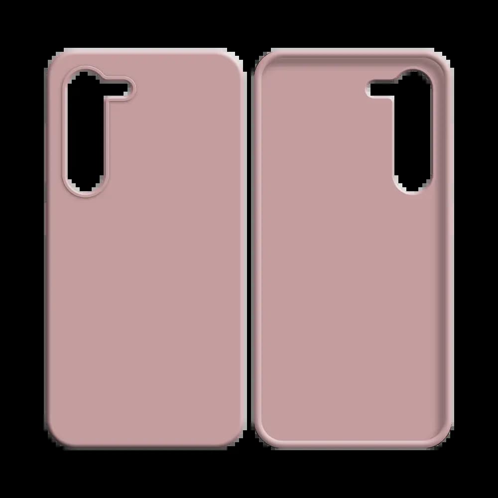 Coque silicone Samsung Galaxy S23 Plus 5G - Rose - Vue 2