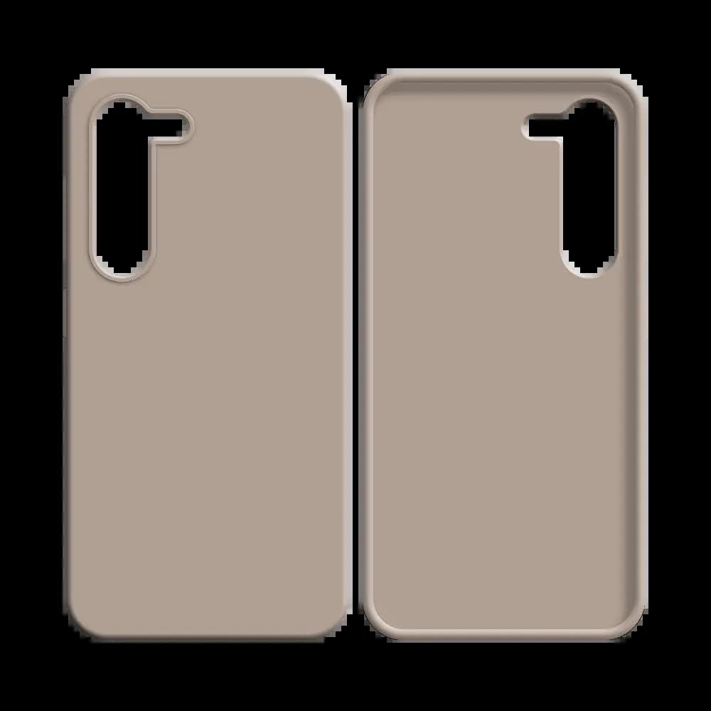 Coque silicone Samsung Galaxy S23 Plus 5G - Rose Gold - Vue 2