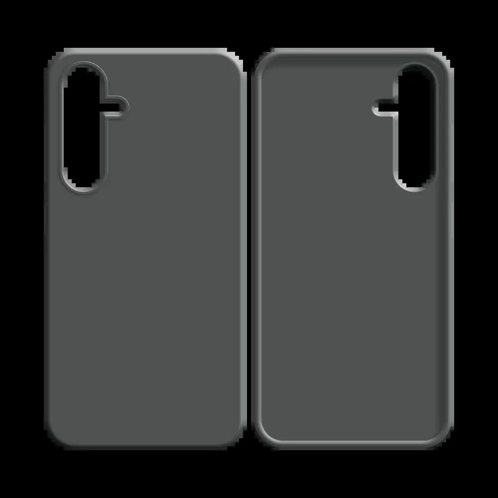 Coque silicone Samsung Galaxy S23 FE - Gris - Vue 2
