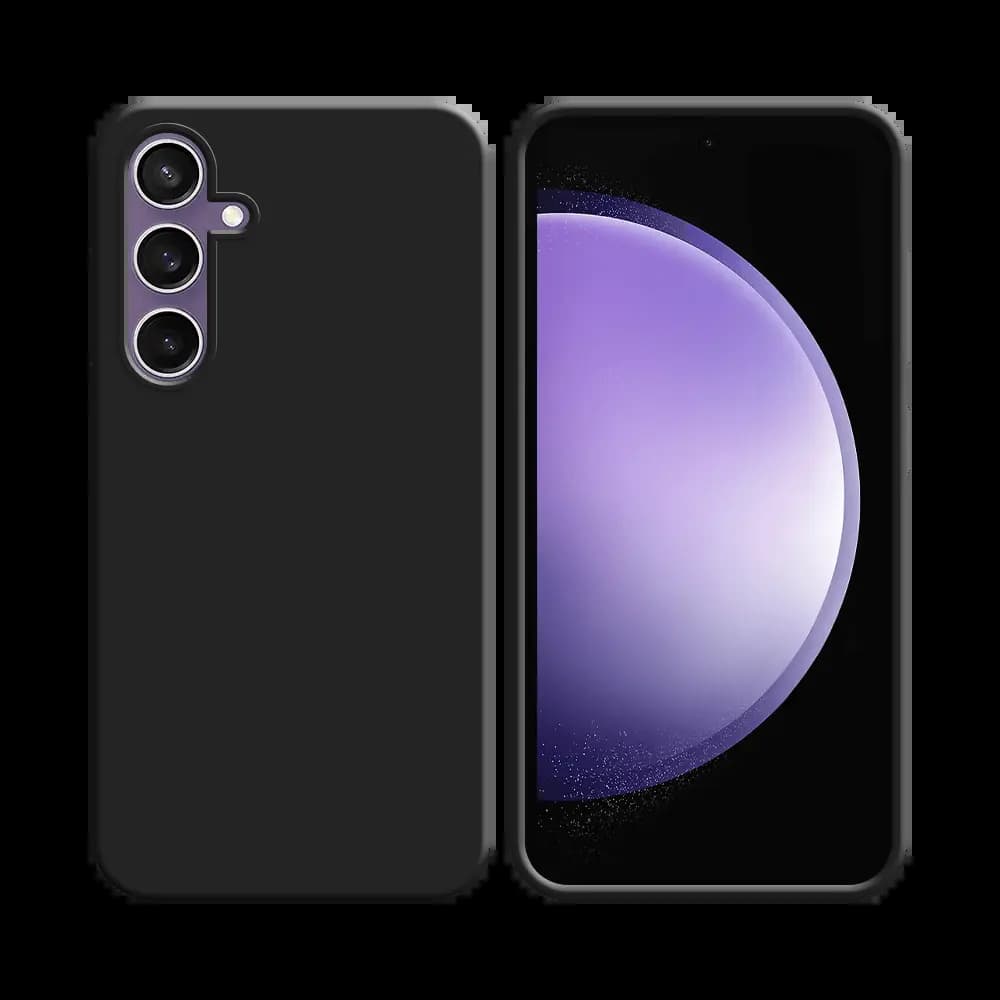 Coque silicone Samsung Galaxy S23 FE - Noir