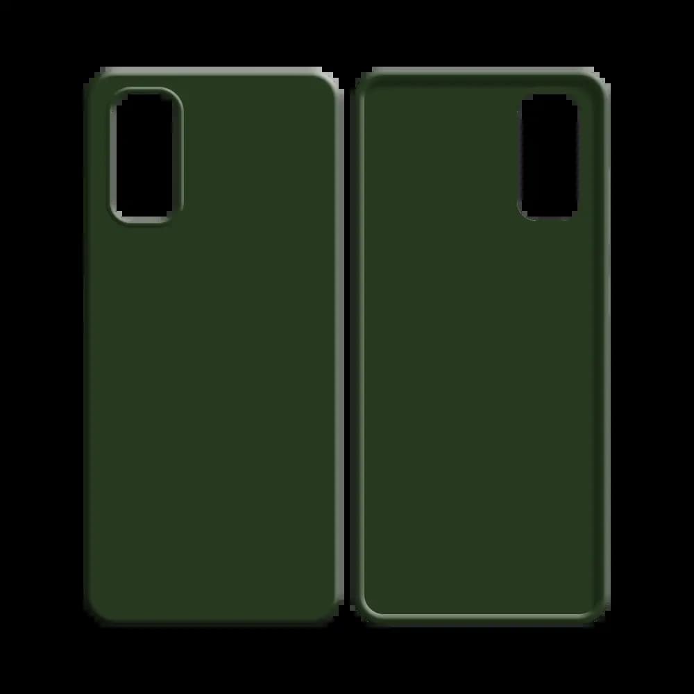 Coque silicone Samsung Galaxy S20 FE - Vert Foncé - Vue 2