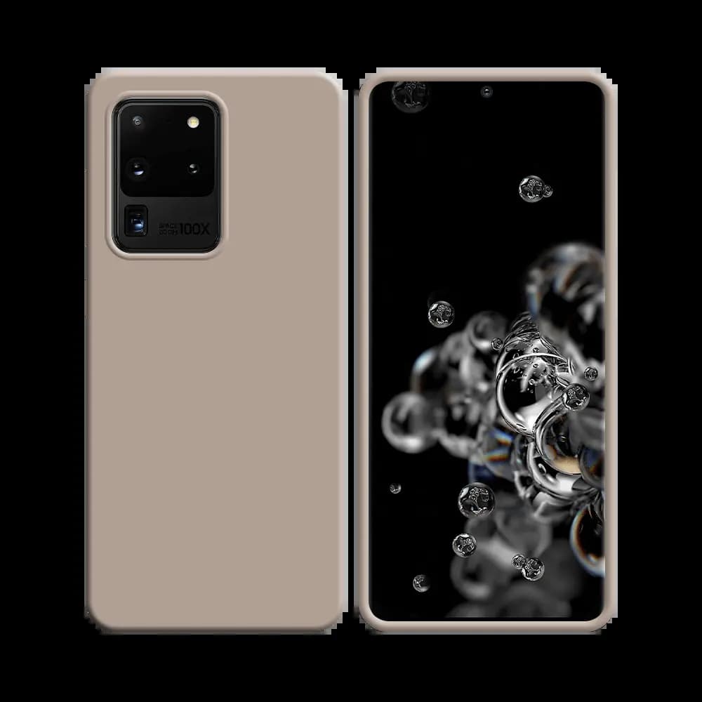 Coque silicone Samsung Galaxy S20 Ultra - Rose Gold