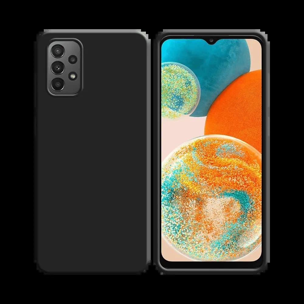 Coque silicone Samsung Galaxy A23 - Noir