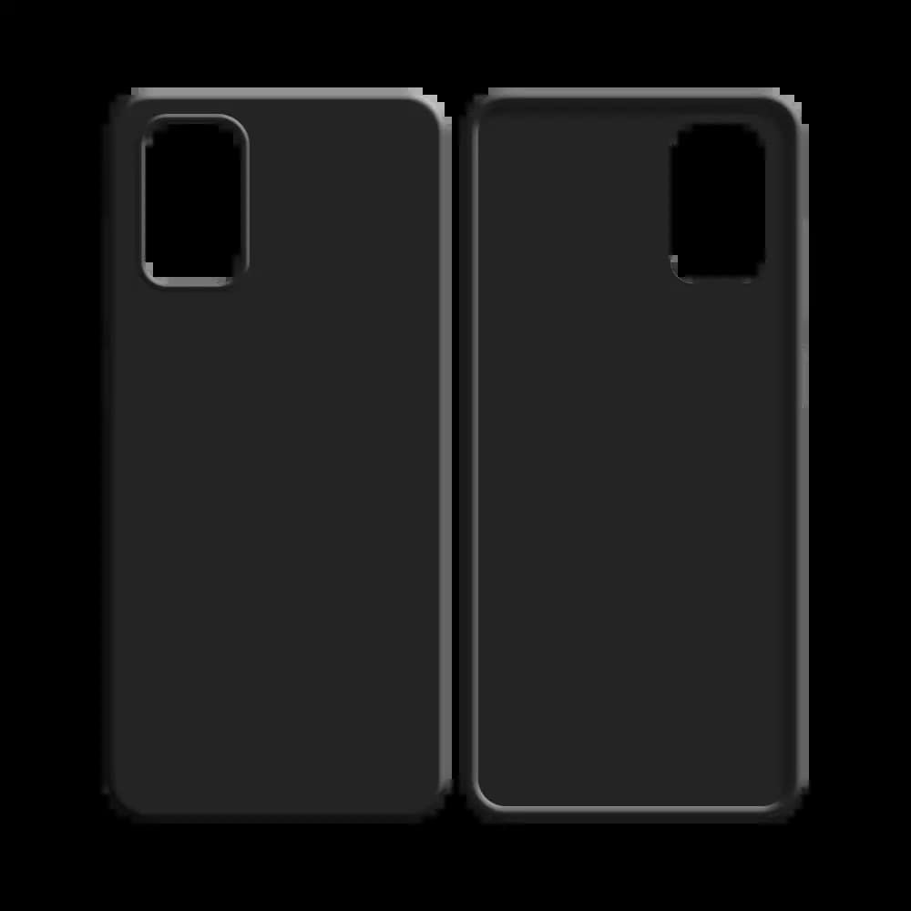 Coque silicone Samsung Galaxy A23 - Noir - Vue 2
