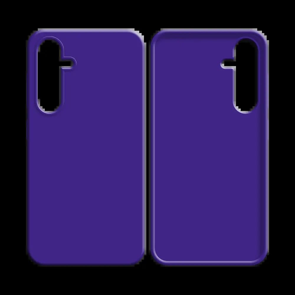 Coque silicone Samsung Galaxy A15 5G - Mauve - Vue 2
