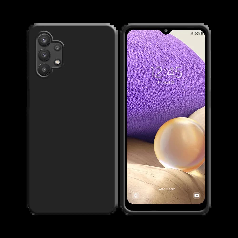 Coque silicone Samsung Galaxy A32 5G - Noir