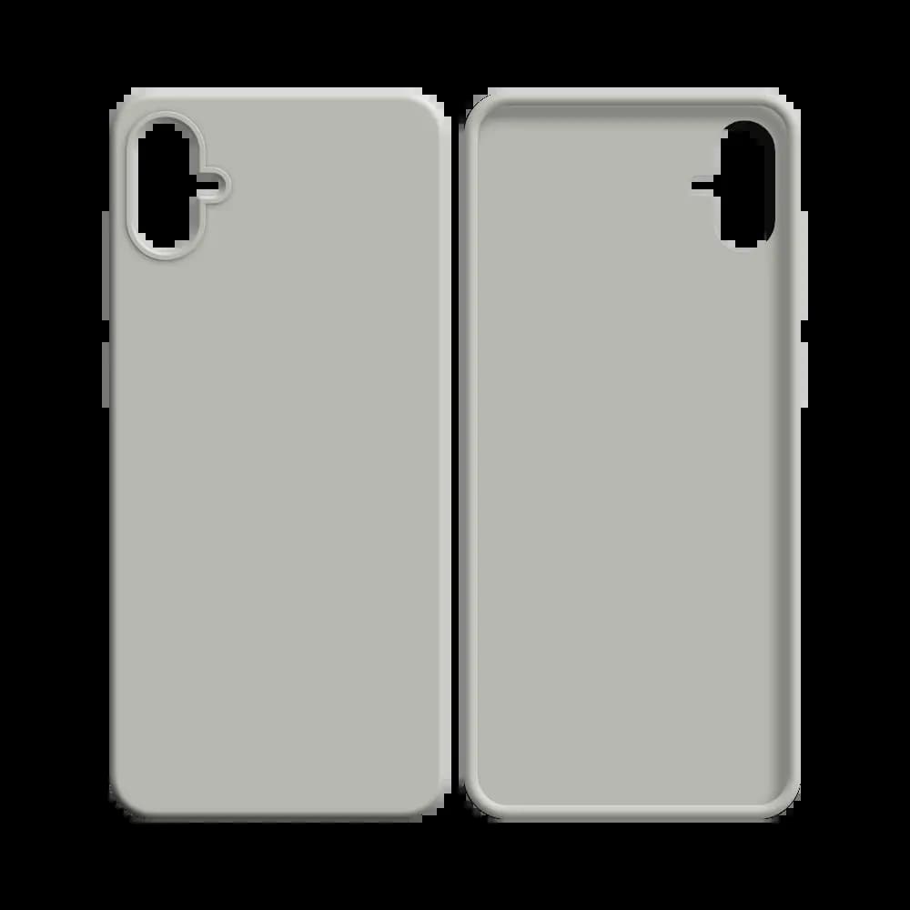 Coque silicone Samsung Galaxy A04e - Blanc - Vue 2
