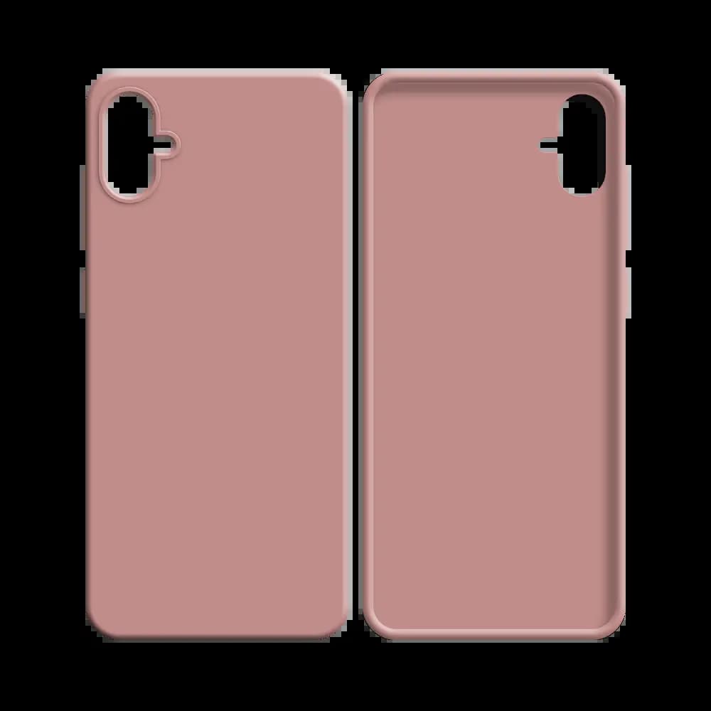 Coque silicone Samsung Galaxy A05 - Rose - Vue 2