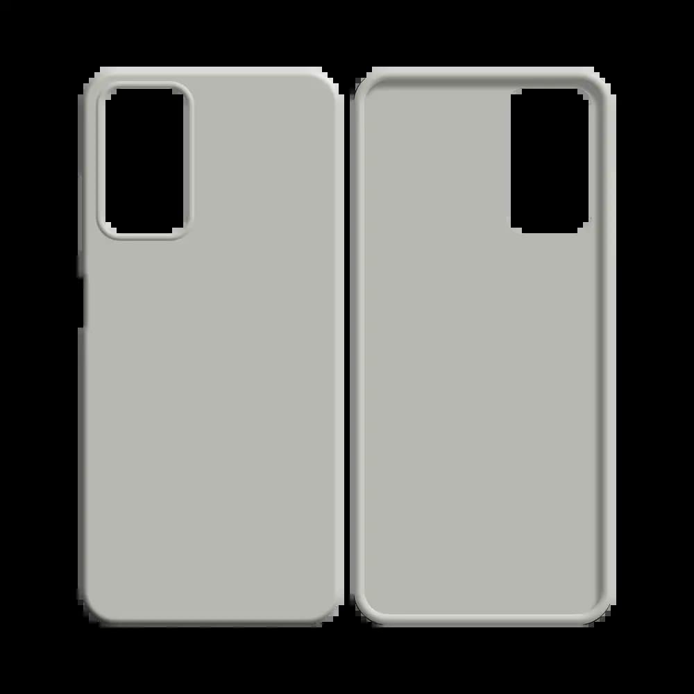 Coque silicone Samsung Galaxy A03s - Blanc - Vue 2