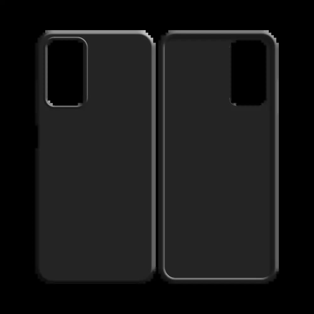 Coque silicone Samsung Galaxy A03s - Noir - Vue 2