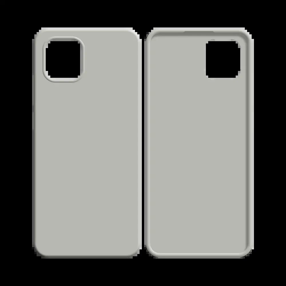 Coque silicone Samsung Galaxy A03 - Blanc - Vue 2
