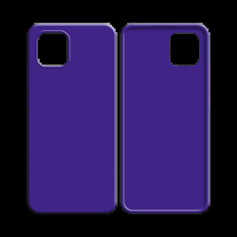 Coque silicone Samsung Galaxy A03 - Mauve - Vue 2