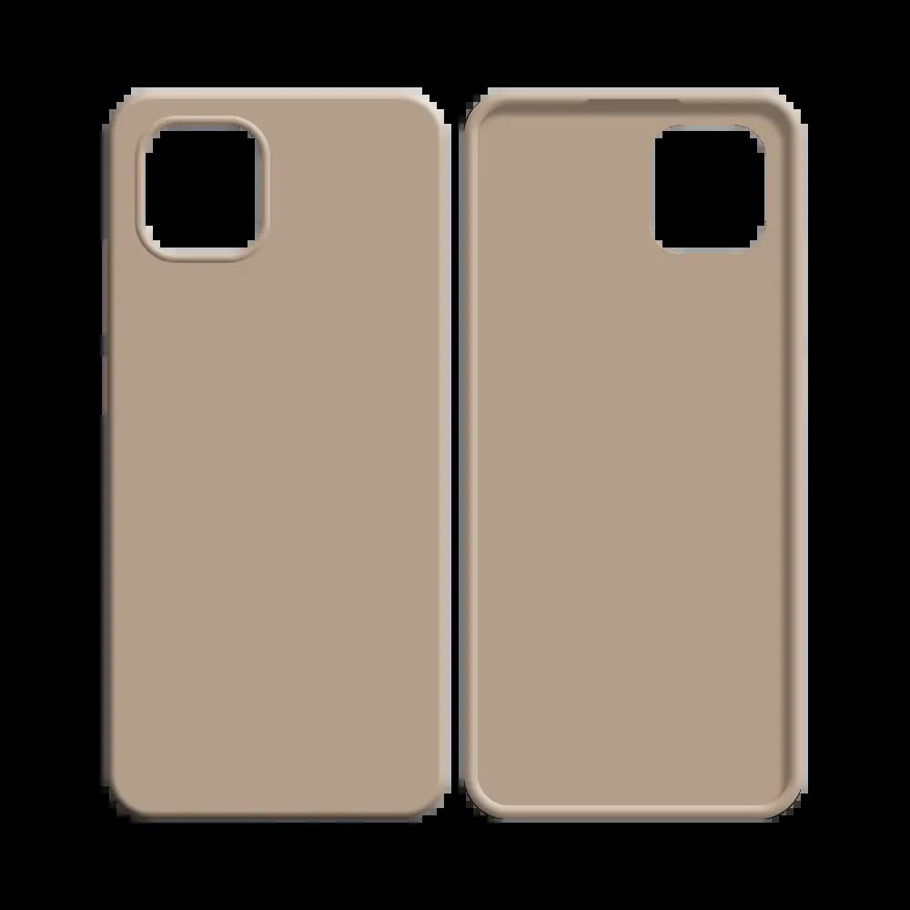 Coque silicone Samsung Galaxy A03 - Rose Gold - Vue 2
