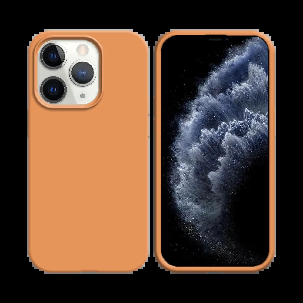 Coque silicone iPhone 11 Pro - Corail