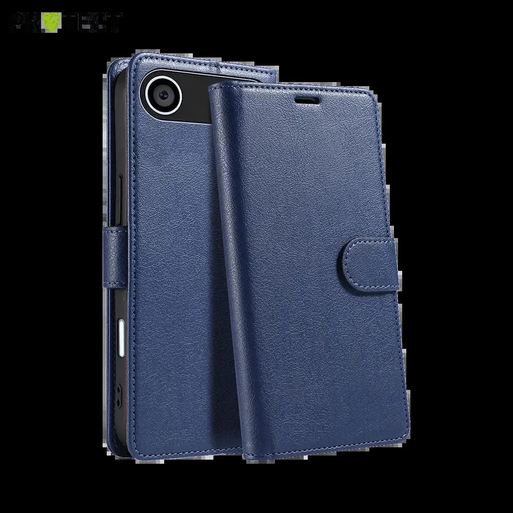 Housse folio anti-RFID iPhone Air – PROTECT IP011 Marron