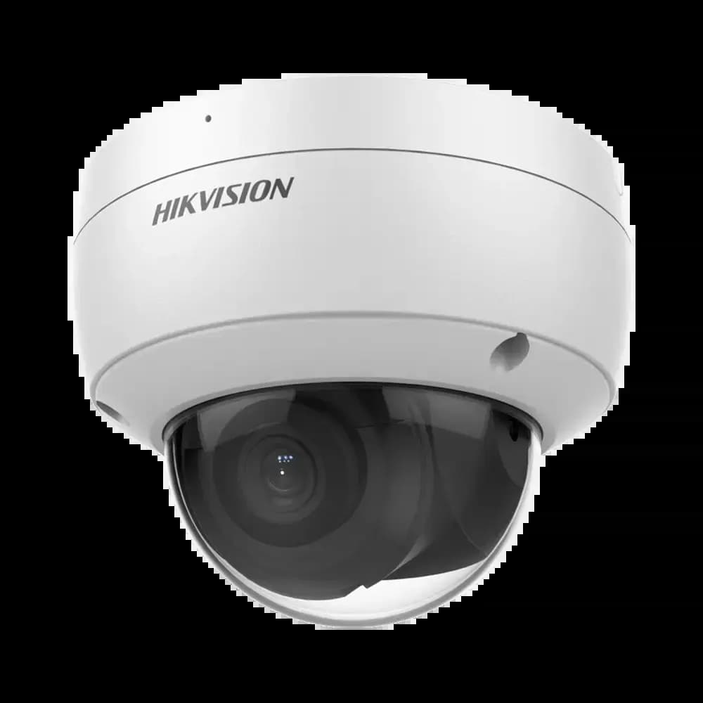 Caméra de Surveillance avec IA Hikvision (4mm) Dome 4MP DarkFighter & AcuSense Blanc