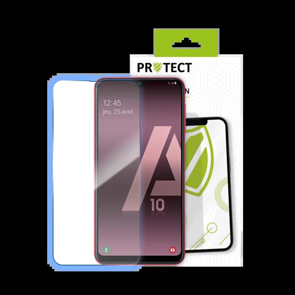 Verre trempé intégral Samsung Galaxy A10 protection écran 9H - PROTECT Noir