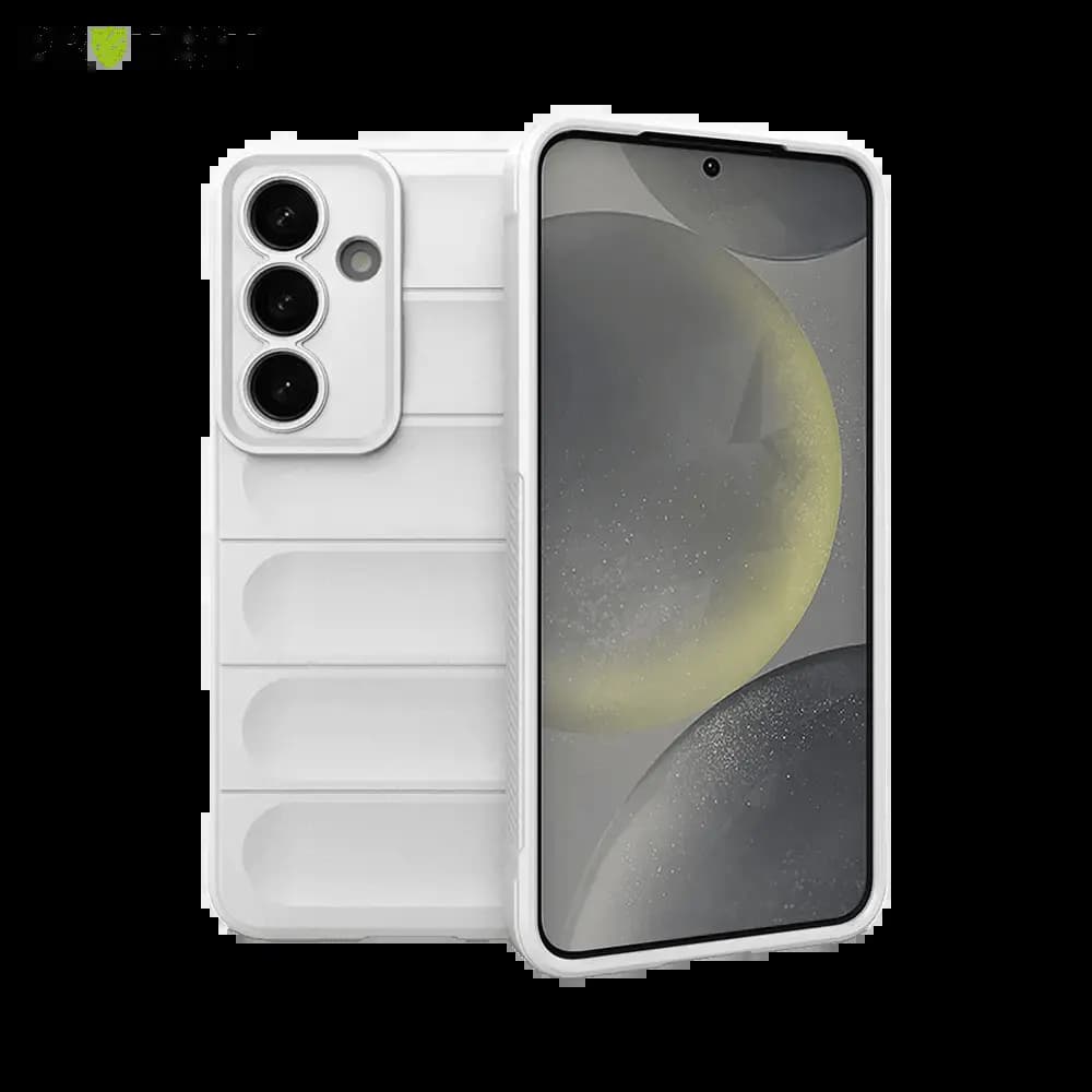 Coque de protection antichoc renforcée Samsung Galaxy S25 - PROTECT IX008 Blanc