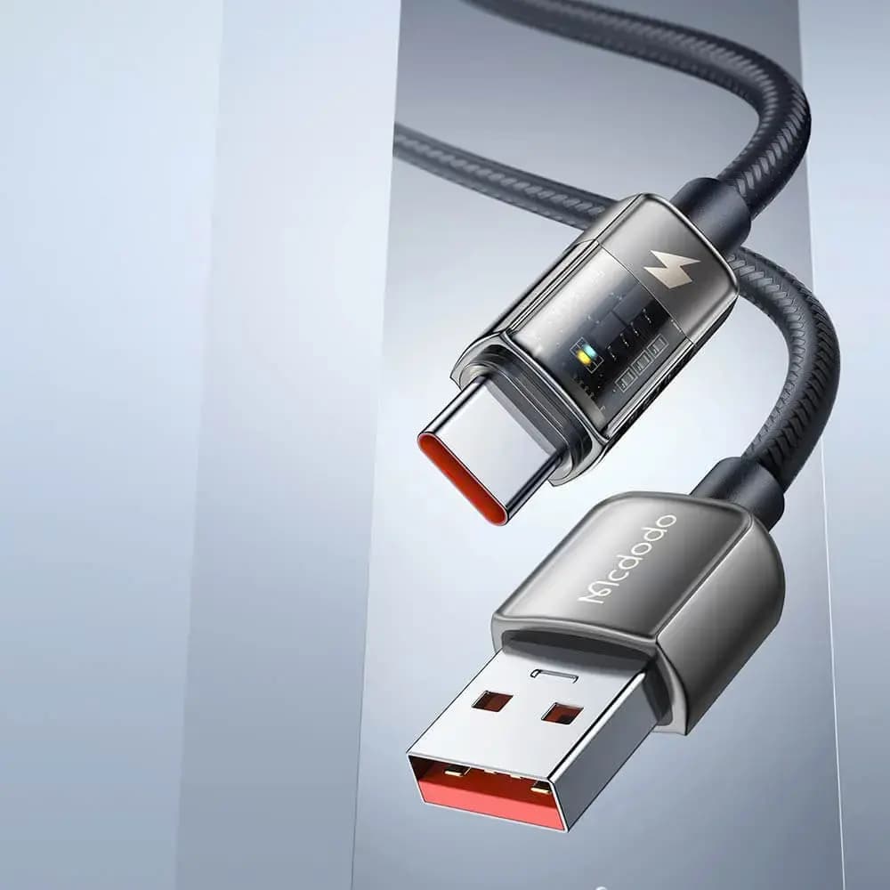 Câble Data USB vers USB-C Super Charge Mcdodo (1.2m) Noir