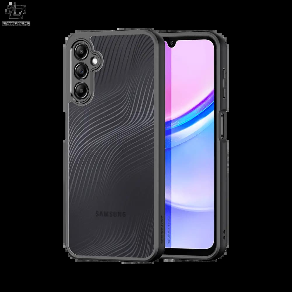 Coque Samsung Galaxy A15 5G anti-chocs finition mate - Dux Ducis Aimo Noir