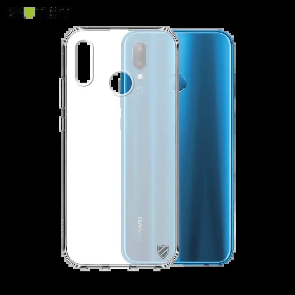 Coque silicone Huawei P20 Lite PROTECT - Transparent