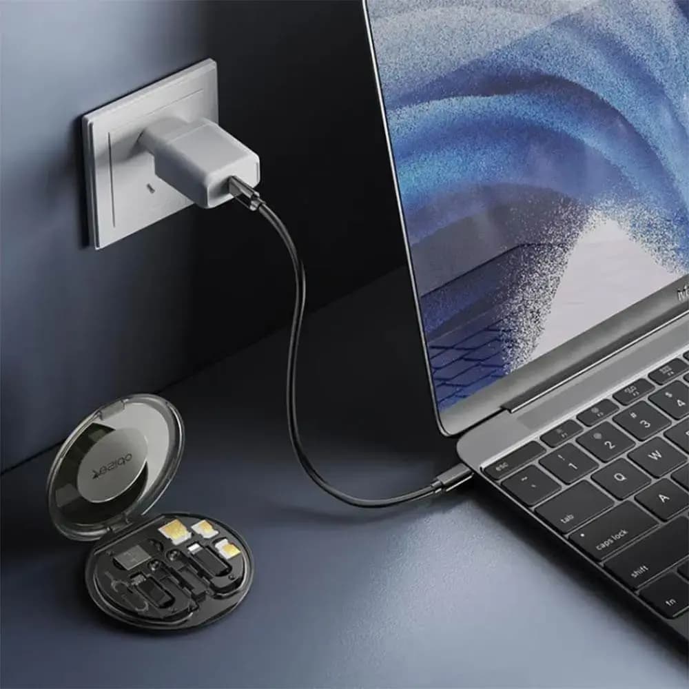 Kit d'Accessoires Yesido Multifonction 6 en 1 Noir