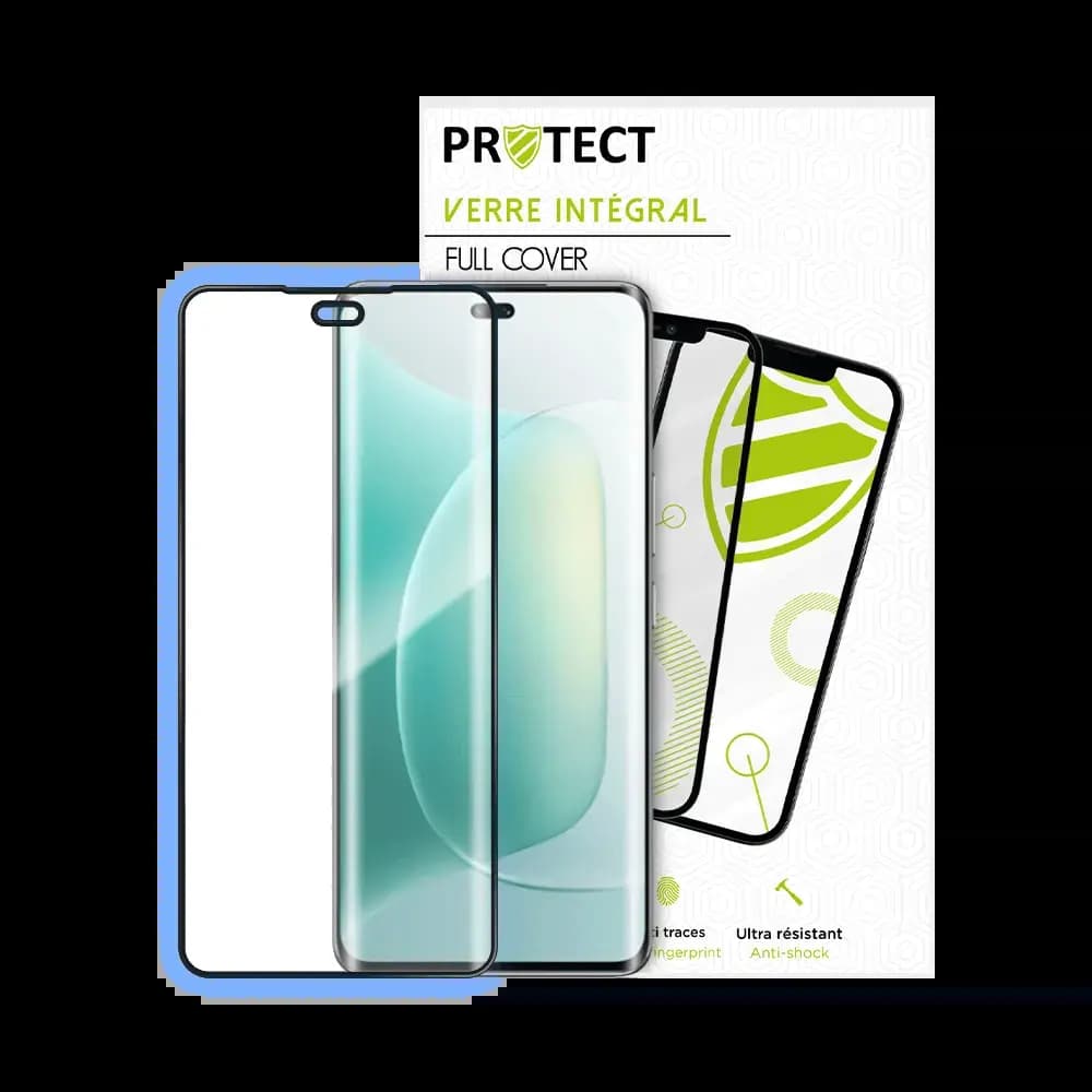 Verre trempé intégral 5D 9H – protection écran compatible Honor 300 Pro / 300 Ultra – PROTECT Noir