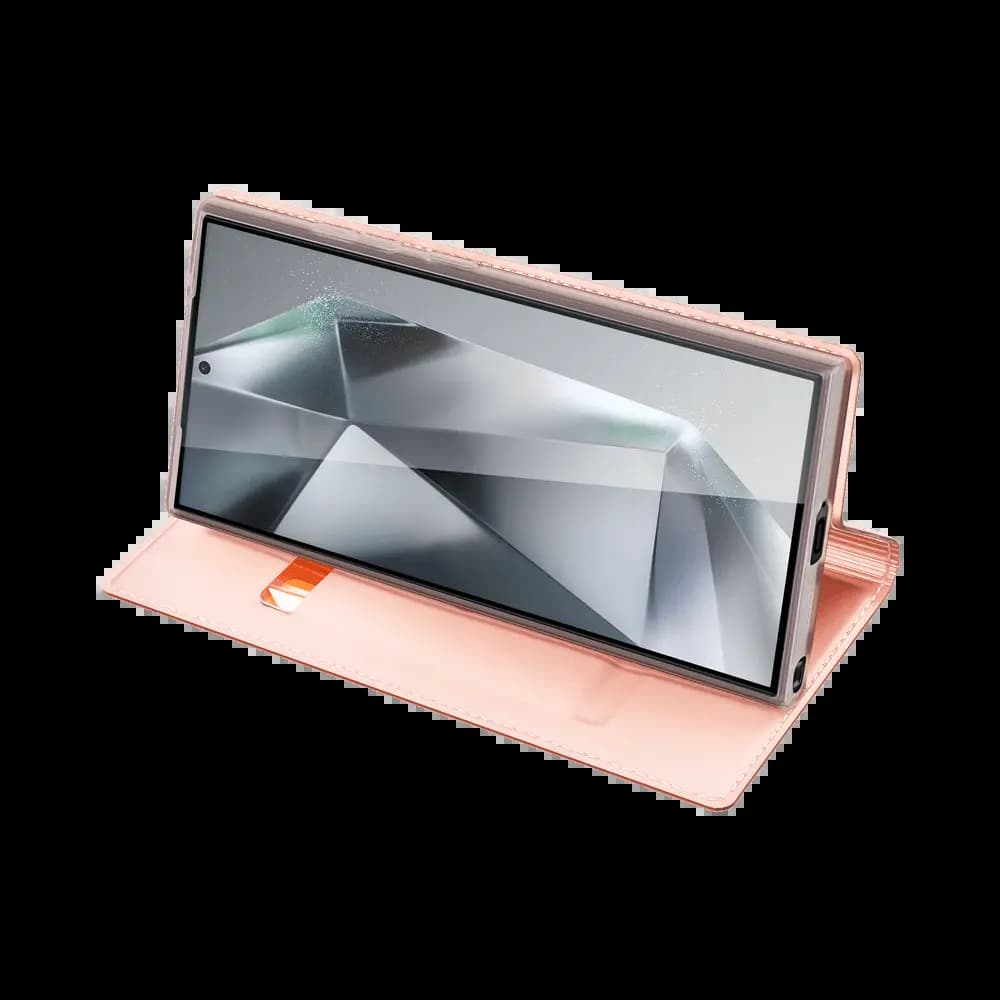 Housse folio Samsung Galaxy S24 Ultra 5G porte-carte - Dux Ducis Skin Pro Noir