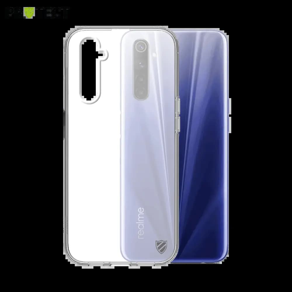 Coque silicone Realme 6 - PROTECT Transparent