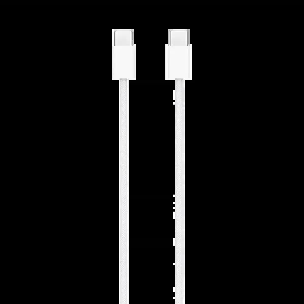 Câble USB-C vers USB-C Apple original 60W (1m) - Blanc - Vue 2