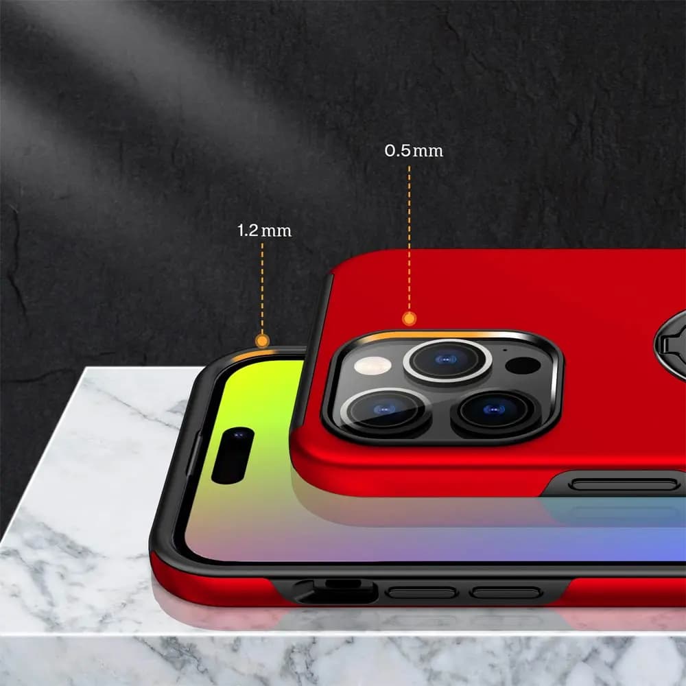 Coque de Protection PROTECT IE013 pour Apple iPhone 15 Pro Max Rouge