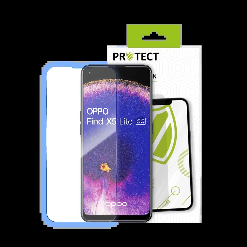 Verre trempé OPPO Find X5 Lite / Reno7 5G protection écran 9H - PROTECT Transparent