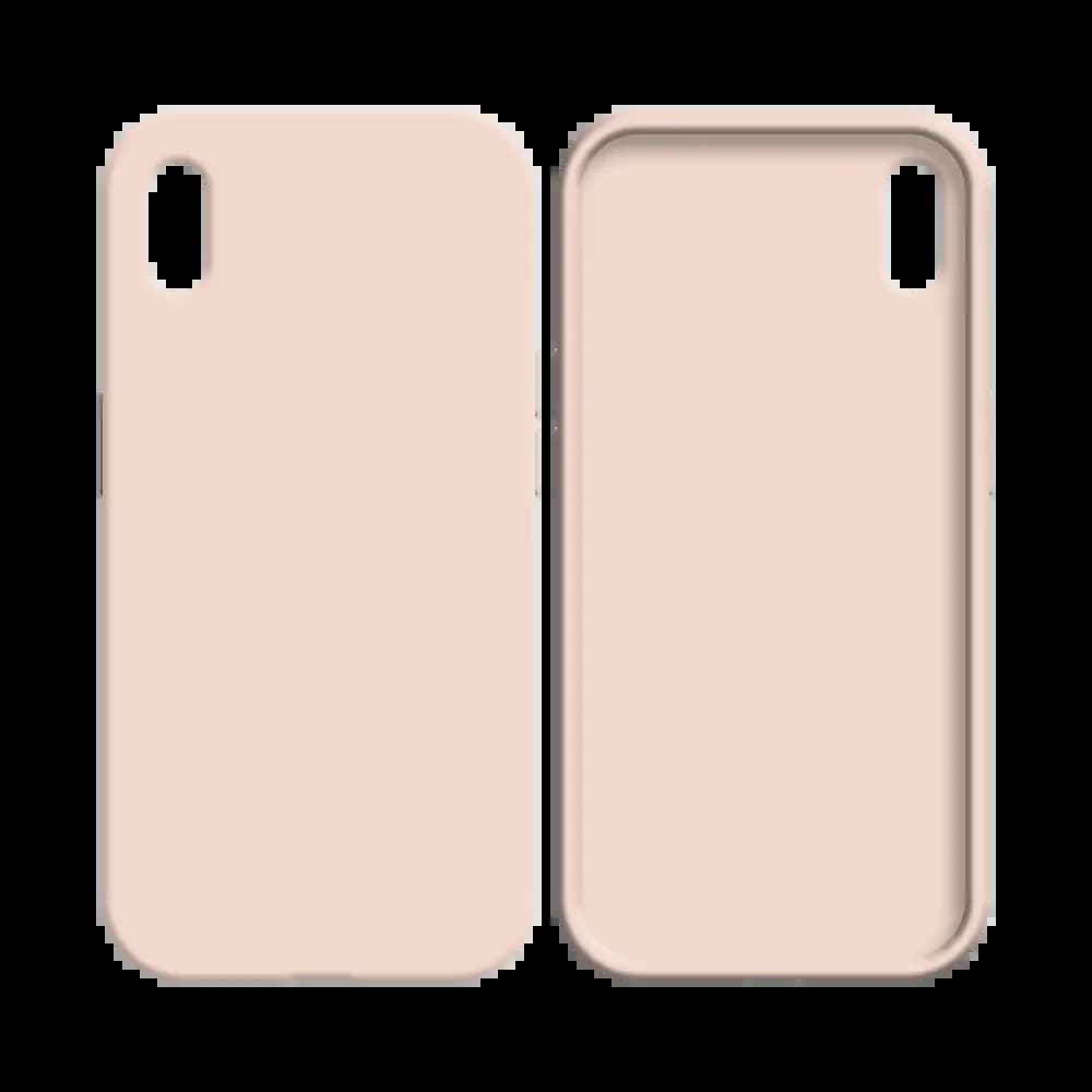 Coque silicone iPhone XR - Rose Gold