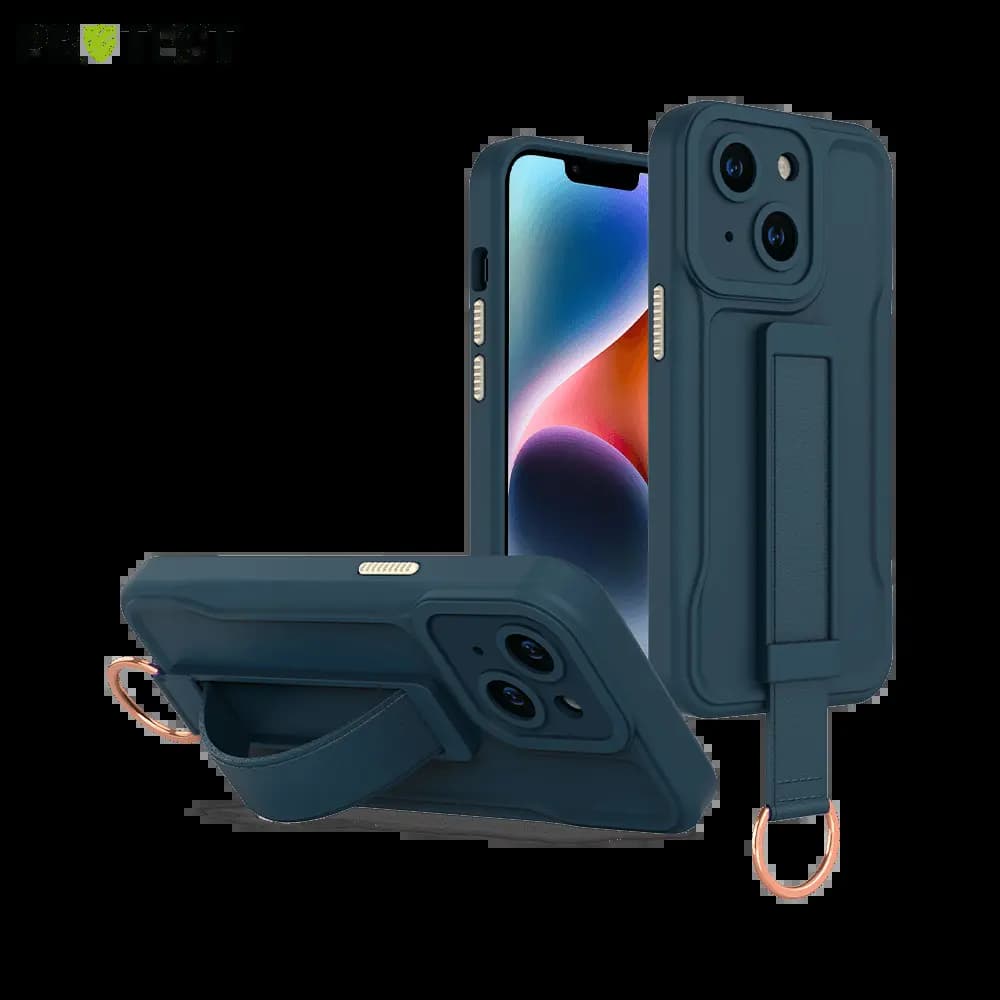 Coque de protection iPhone 14 Plus - PROTECT QC-002 Bleu