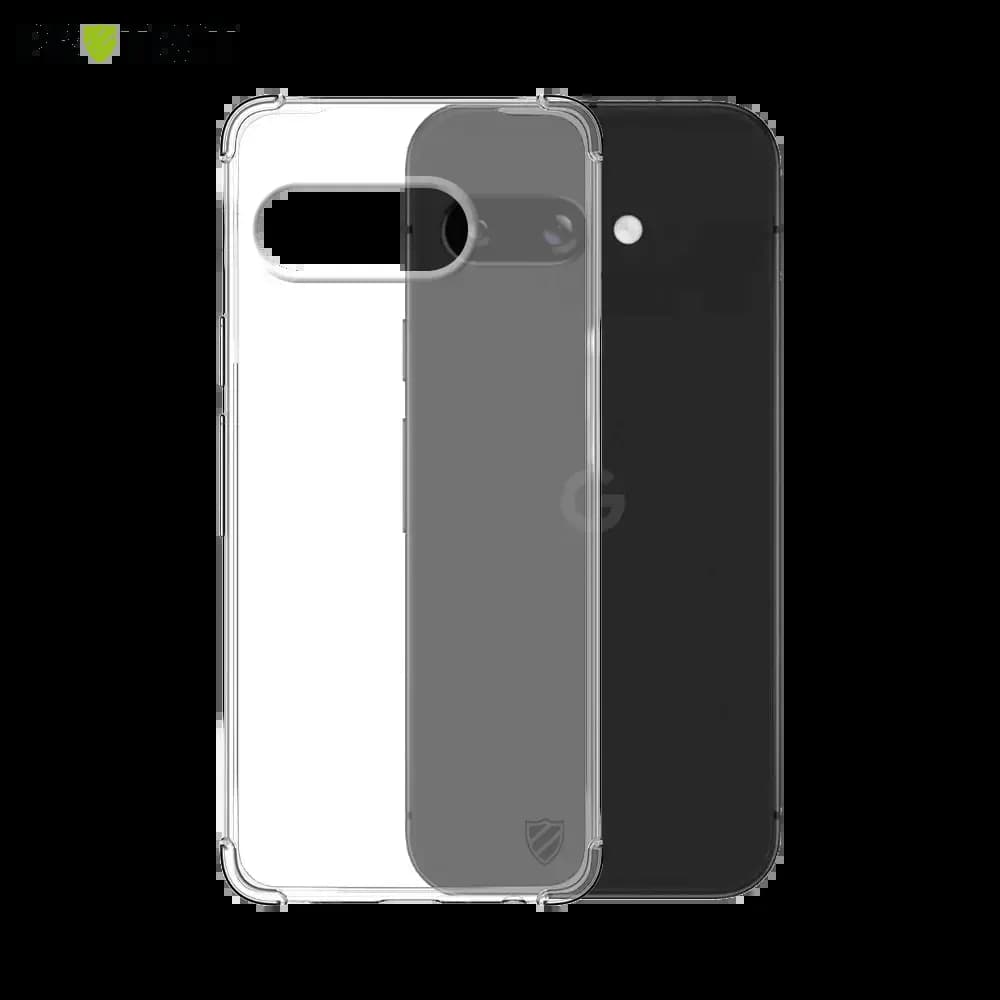 Coque antichoc renforcée transparente Google Pixel 9a - silicone PROTECT