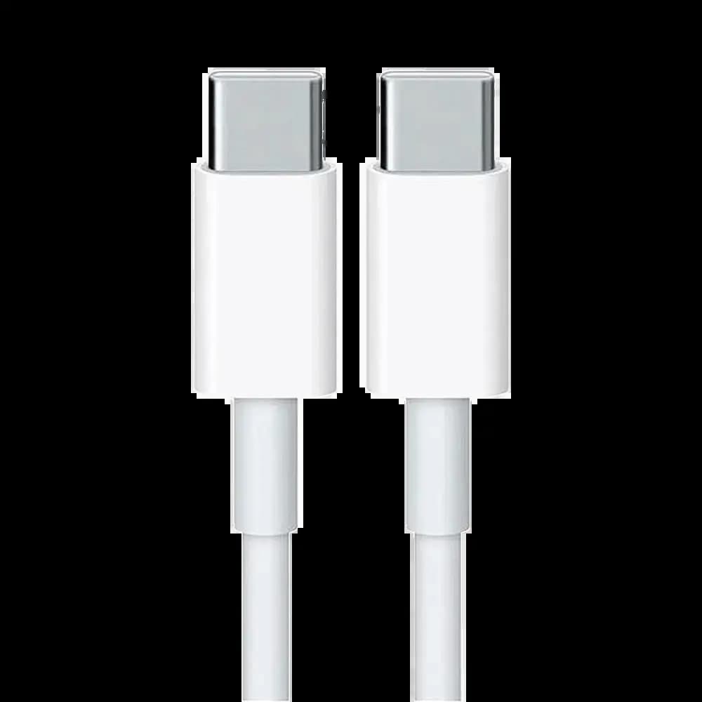 Câble Data USB-C vers USB-C Apple 96W 2m Blanc - Vue 2