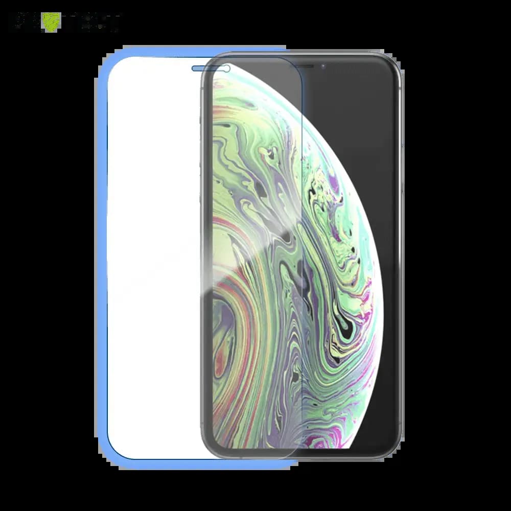 Verre trempé 9H – protection écran compatible Apple iPhone 11 Pro / X / XS – PROTECT Transparent